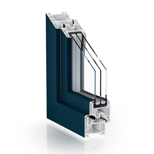 System 76 MD okno schwarzgrau